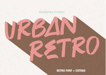 Urban Retro font